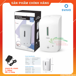 Bình đựng nước rửa tay tự động svavo PL-151055