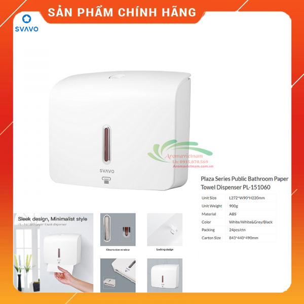 Hộp đựng giấy lau tay svavo PL-151060 (3)