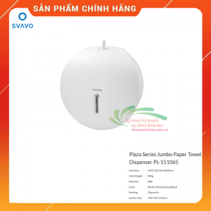 hộp giấy vệ sinh cao cấp svavo PL-151065