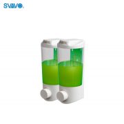 China-Wholesale-ABS-Plastic-Manual-Shower-and-Shampoo-Soap-Dispenser