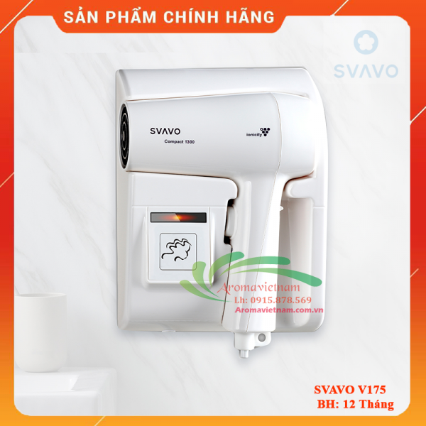 Máy sấy tóc ion treo tường SVAVO V175