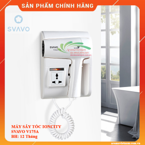 Máy sấy tóc treo tường cao cấp SVAVO V-175A (IONCITY)